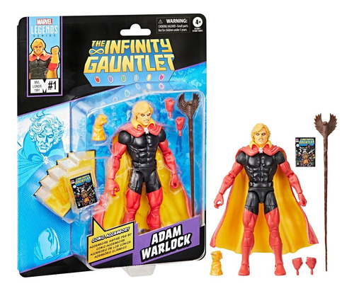 Figura Articulada Marvel Legends 1587 Adam Warlock 17cm