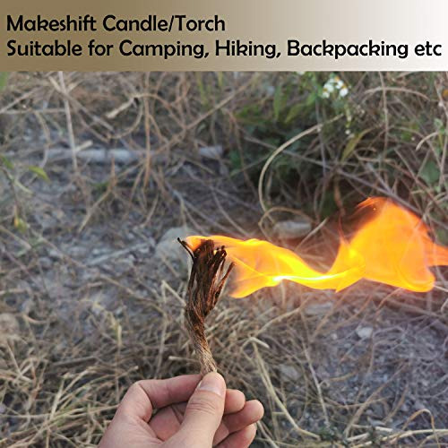 Iniciador De Fuego Fat Rope Stick, Resistente Al Agua Y...