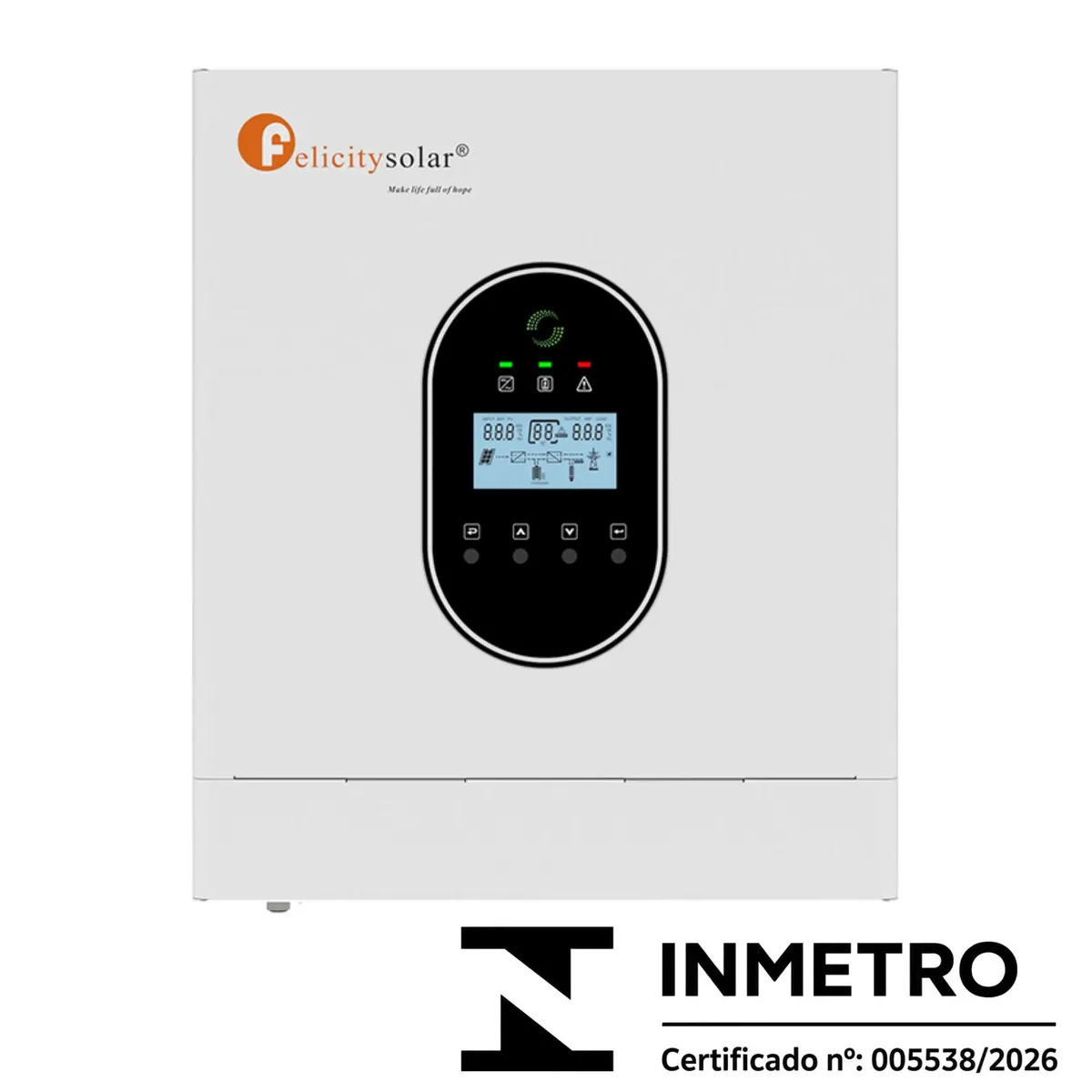 Inversor Solar Hibrido 2000w 24v 110v IVCM2024-LV Felicity Solar