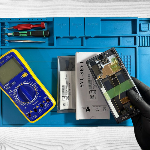 Módulo Pantalla Para Samsung Note 10 Plus N975 100% Oem Azul