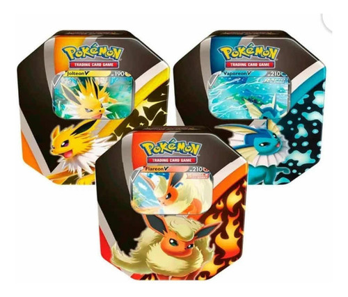 Pokemon Tcg Eevee Evolutions Vaporeon Flareon O Jolteon