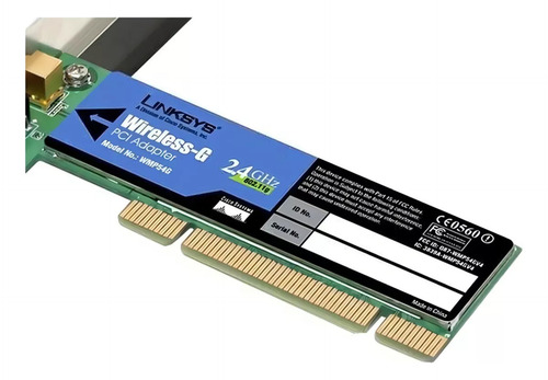 Tarjeta De Red Cisco Linksys Wireless-g Pci Adapter Wmp54g