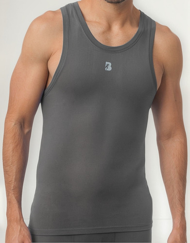 Tank Top Hombre Poliester Dry-fit Comodo Blacksecretsport