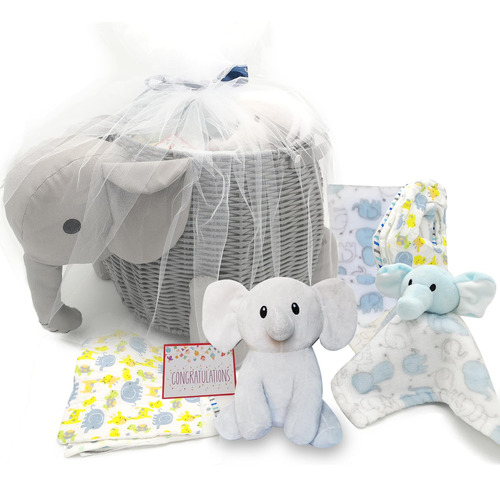 Regalos Para Baby Shower - Canasta De Regalo Esencial Para