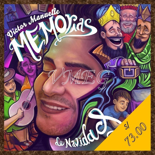 Vmeg Cd Víctor Manuelle 2019 Memorias De Navidad