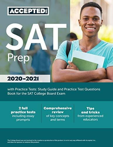 Book : Sat Prep 2020-2021 With Practice Tests Study Guide..