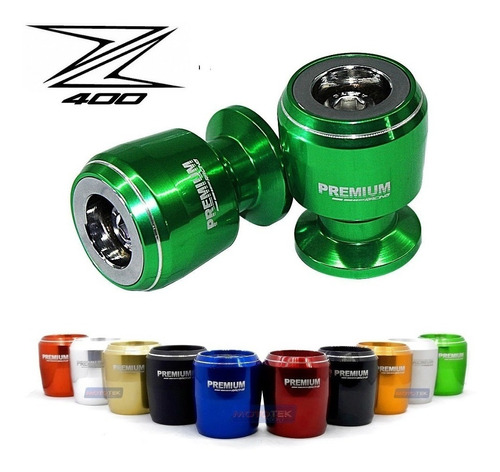 Slider Traseiro Balança Premium Racing Kawasaki Z400 Z 400