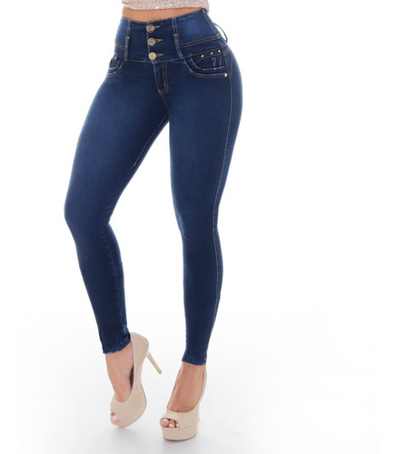 Jeans Colombiano Levanta Cola 13902 Cheviotto