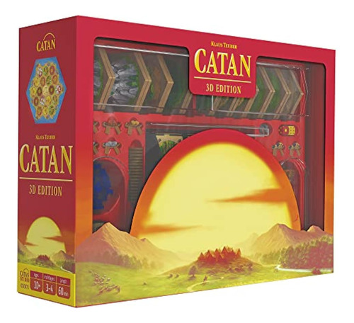 Catan Juego De Estrategia De Tablero De Edición 3d