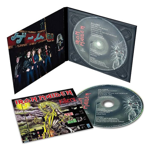 Iron Maiden  Killers  Cd, Album,  Digipak