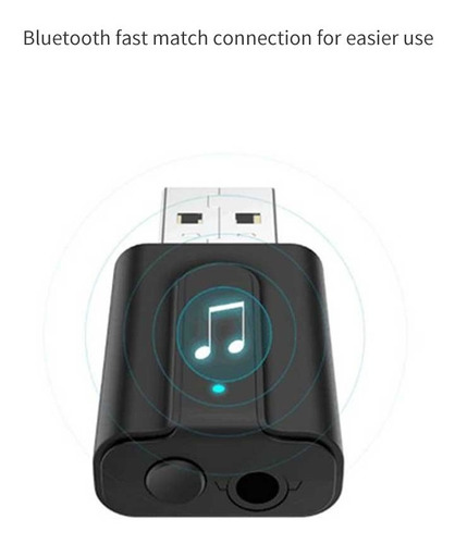 Transmissor E Recebedor Bluetooth 5.0, Adaptador Auditivo Pr