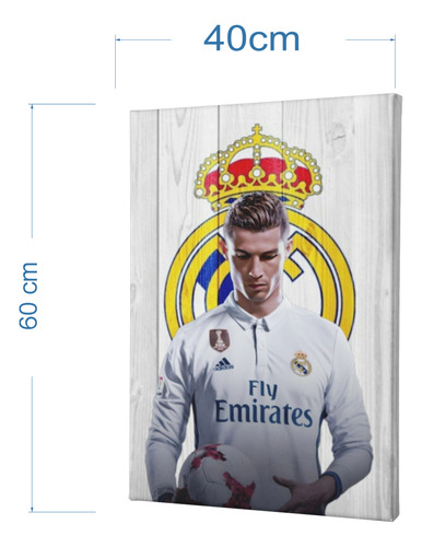 Cuadro Decorativo Cristiano Ronaldo Decoración Hogar Mod3 Vn Diseño Natural