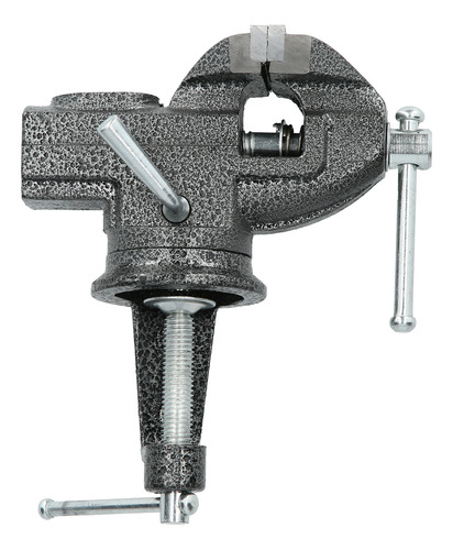 Pinza De Mesa Pequeña Bench Vise Con Yunque Giratorio De 360