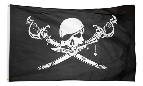 Estados Unidos Bandera De Pirata Impreso Poliéster Hermanos 