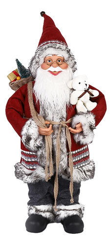 Figuras De Papá Noel, Estatua De Papá Noel, 60cm