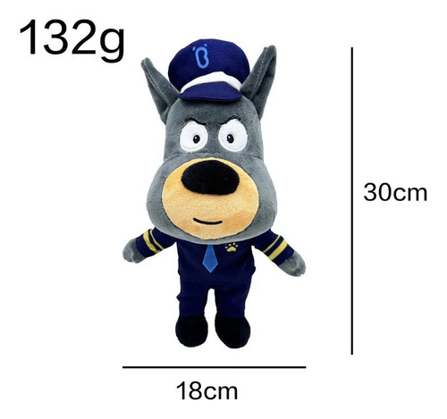 Muñeco De Peluche A Sheriff Labrador Rabbit Sheriff