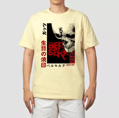 Camiseta Camisa Berserk Guts Griffith Anime Nerd Filme 42