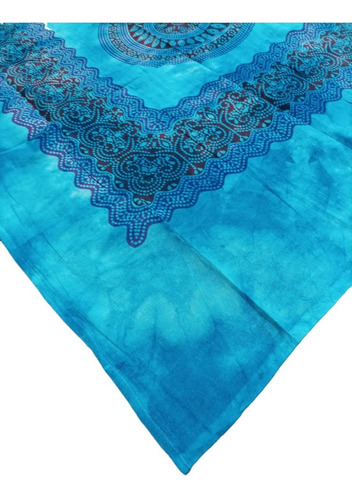Imagen 2 de 6 de Mantas Hindu Finas Estampadas