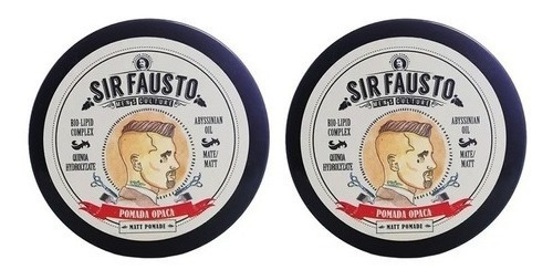 Pomada Opaca Cabello Sir Fausto Barbería 200gr.