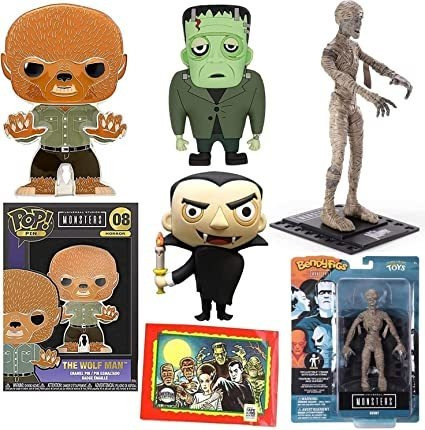 Figura De Terror Universal De Monstruo Momia Envuelta Con