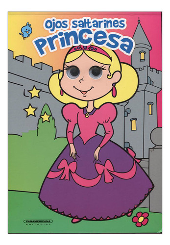 Libro Princesa Ojos Saltarines. Libro Para Colorear