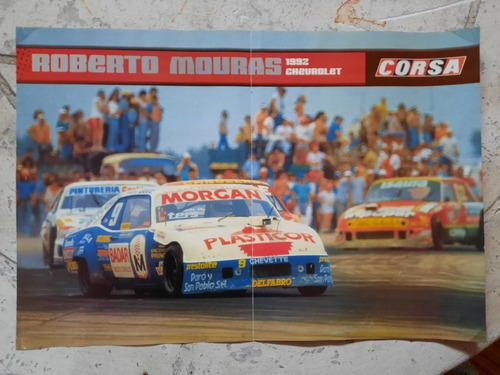 Poster Roberto Mouras Turismo Carretera Corsa Chevrolet 