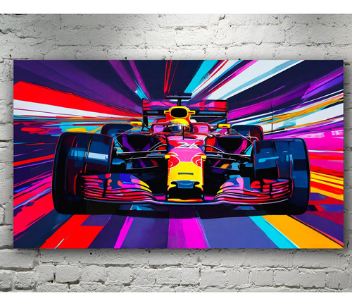 Lienzo Impresión Sergio Checo Perez Rb19 Red Bull Formula 1