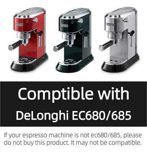 Portafiltro Sin Fondo De 51 Mm 3 Orejas Para Delonghi Ded...