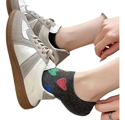 Calcetines Dama Algodón Algodon 12 Pares Mil Diseños Surtido