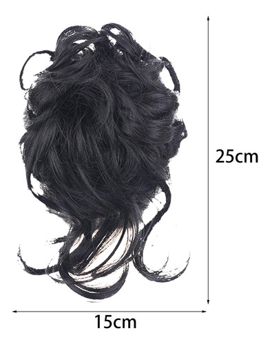 CĂrculo De Pelo Desordenado, Barba Larga, Bolas, Negro