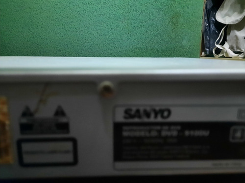 Reproductor Dvd Sanyo. (Usado)