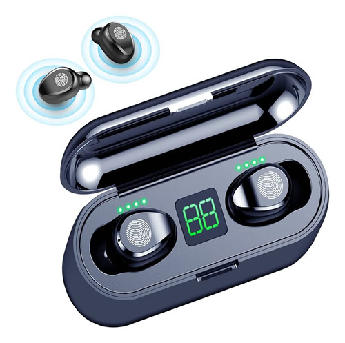 Audífonos Inalámbricos Táctil Bluetooth 120 Horas Powerbank