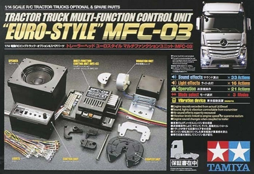 Módulo Mfc-03 P/ Caminhões Tamiya Truckmodelismo Novo 56523
