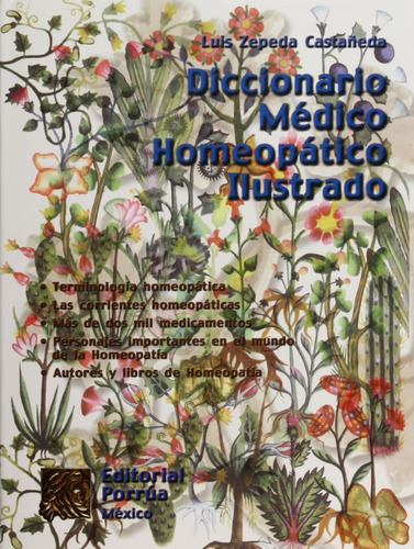 Diccionario Medico Homeopatico Ilustrado Editorial Porrúa