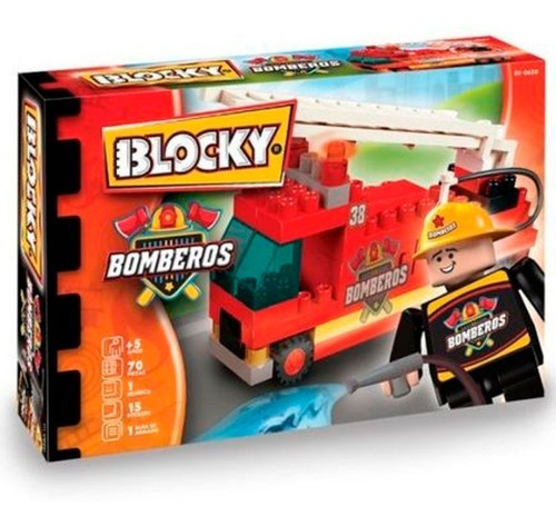 Blocky Bomberos 1 85 Pzs 01-0650 Full