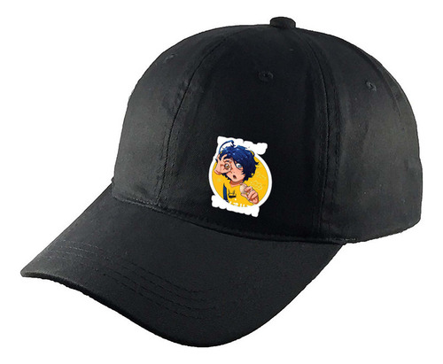 Gorra Clasica Algodón Negra Wonder Egg Priority Rr345