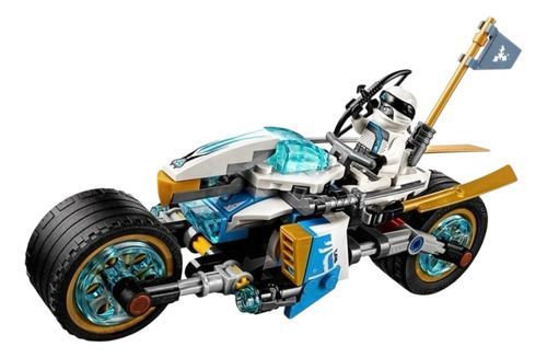 Lego 70639 Ninjago Street Race Of Snake Jaguar, 308 Pzs 308 Ninjago (Usado)