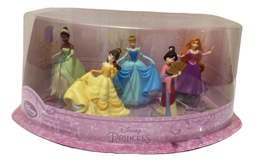 Kit Princesas Disney Store Playset / Play Set 5 Miniaturas 