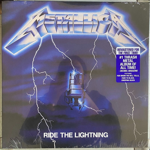 Metallica - Ride The Lightning (vinilo Nuevo Y Sellado)