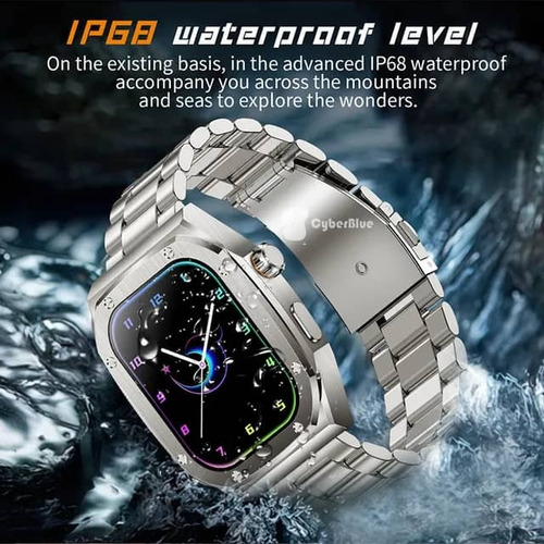 Robusto Y Elegante Smartwatch Lg61-max, Con 2 Brazaletes