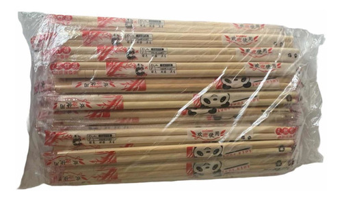 Imagen 1 de 4 de Palitos Chinos Panda Bambu Chopsticks Elegantes Los Mejores