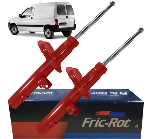 Kit 2 Amortiguadores Del Partner 1.4 8v Fric-rot - 2007