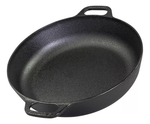 Frigideira Ferro Paella 7 Litros Sem Tampa Fundição Sant'ana