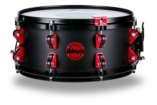 Ddrum Hybrid Snare Drum Con Gatillo 13 X 6 Pulgadas Color Ne