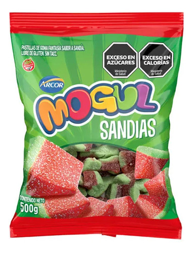 Gomitas Mogul Sandias X 500gr Arcor
