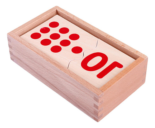 Juguete Educativo Montessori Número Puzzles Herramienta De