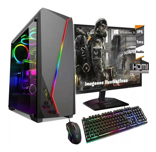 Pc Armada Gamer Amd A6 9500 Nucleos Video R5 8gb Ddr4 Hdmi