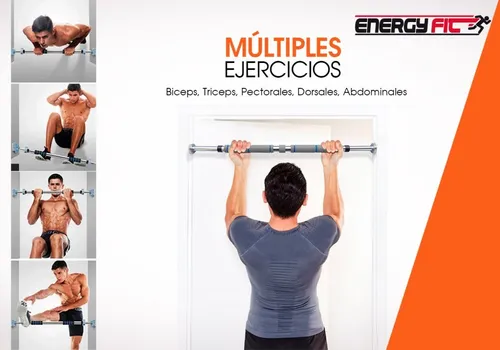 Barra para Puerta Barra Dominadas Door Gym Extensible Home Todo Fit -  Promart