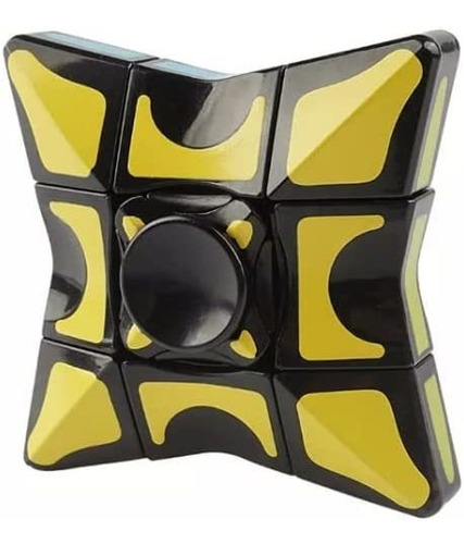 Gyro Cube- 2 N 1 Combo Fidget Spinner Plus Puzzle Cube- Jugu