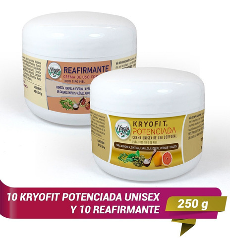 Crema Kryofit Potenciada Reductora Abdomen Y Reafirmante